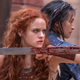 (from left): Joey King and Veronica Ngo in The Princess.